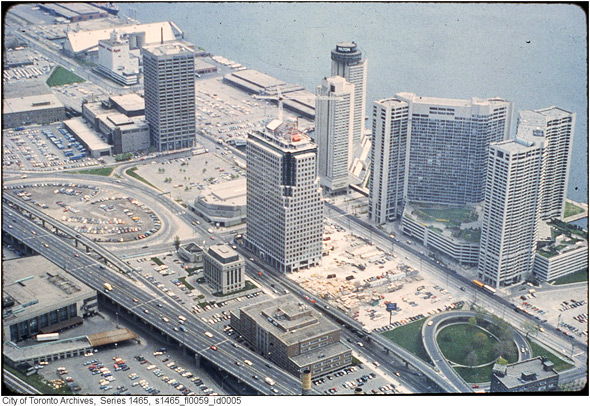 Harbor Commission building in the 1970's
