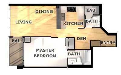 Floor Plan for unit