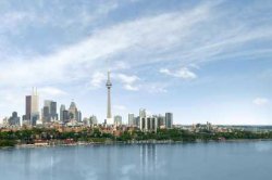 Click to see the Toronto Skyline as seen from Toronto Waterfront Condos location