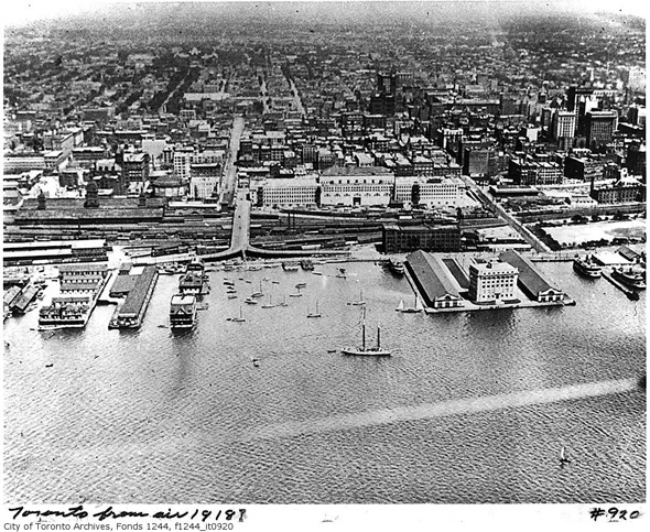 Harbor Commission building in the 1918?