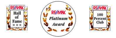 RE/MAX Hall of Fame, Platinum and 100 Percent Club Awards